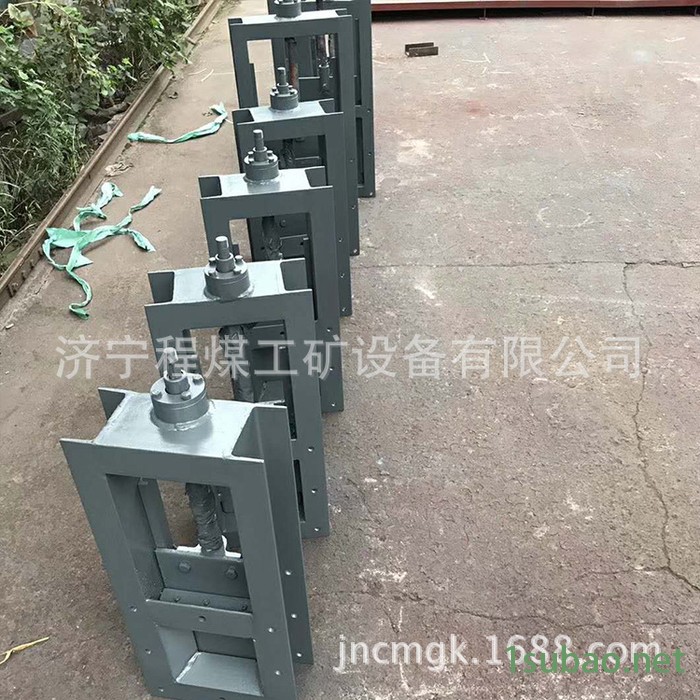 闸板阀方形电动螺旋闸阀方形电动推杆双驱动平板闸门不锈钢插板阀图2
