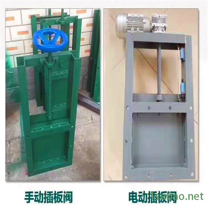 宁夏除尘器插板阀 手动闸阀 ** 欣千环保图6