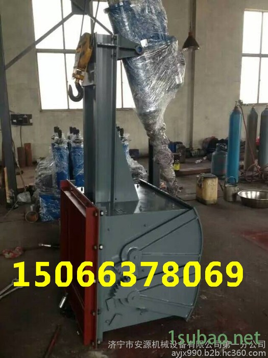 **鄂式闸阀 电液动鄂式阀 DEZ-80电液动推杆鄂式闸门图5