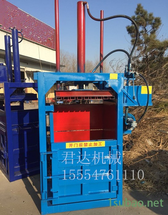 定做立式打包机 液压打包机废编织袋液压打包机 无纺布液压打包机图5