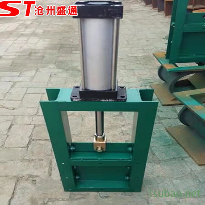 双向物料插板阀 水渠闸板门 气动插板门 平板闸阀 手动螺旋闸板阀图6
