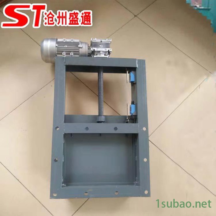 双向物料插板阀 水渠闸板门 气动插板门 平板闸阀 手动螺旋闸板阀图4