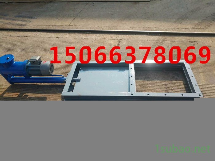 **插板阀 电液动插板阀 定制手动平板闸阀图2