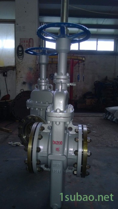 上海沪工阀门Z43WF-16C无导流孔平板闸阀 双重密封闸阀 DN50 DN65 DN80 DN00 DN125-500图4