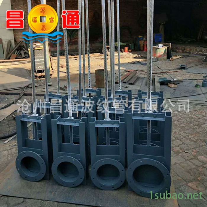 手动插板阀 电动水闸阀 污水排放插板阀 风机用气动阀图3