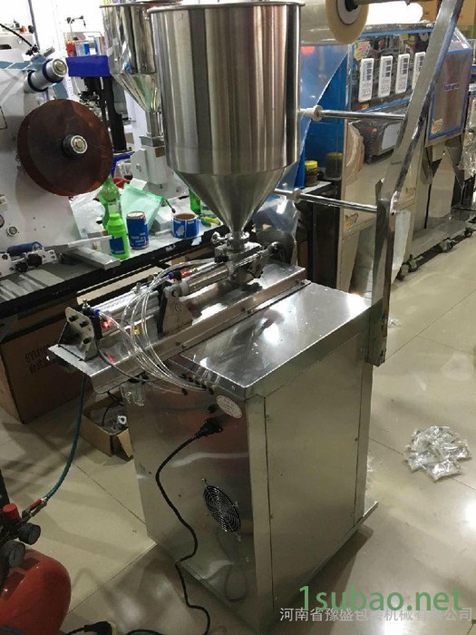 自动液体三边封包装机 膏体芝麻酱包装机 椒酱调料包立式无纺布膏体包装机小袋包图5