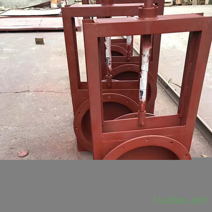 高品质刀形闸阀手动液压插板阀方形单层排灰插板阀规格图5