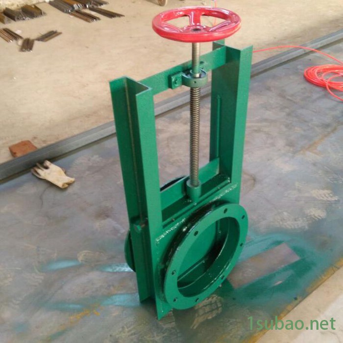 ** 方形圆形手动插板阀 法兰不锈钢插板阀 手动螺旋闸阀批发插板阀图2