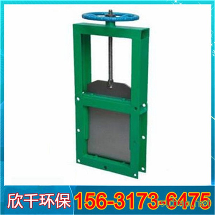 工业用电动插板阀-国标双法兰手动闸阀-支持定制-密闭式插板阀图7