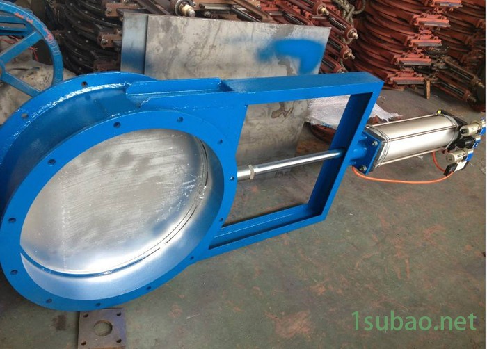 河北插板阀 高质量闸阀 手动插板阀 实体厂家欣千环保图2