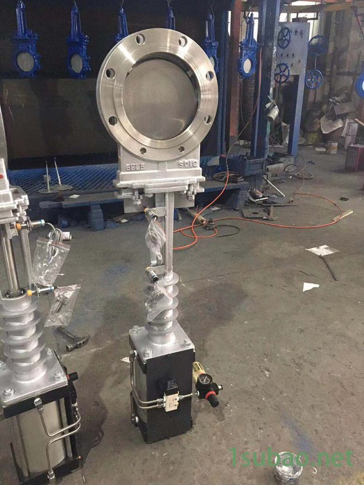 新博PZ73W-10NR 高温刀闸阀 耐高温 1000度 刀型高温闸阀图4