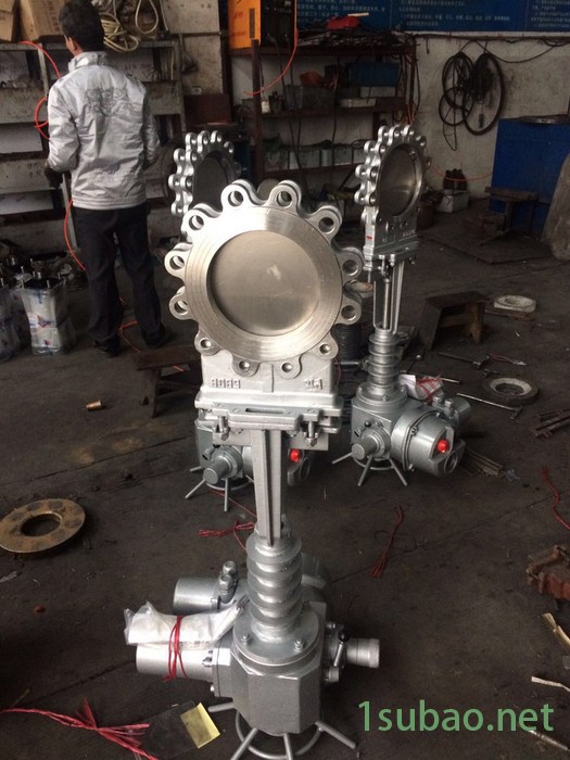 新博PZ73W-10NR 高温刀闸阀 耐高温 1000度 刀型高温闸阀图5
