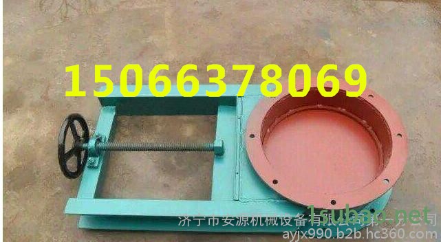 SLVD-0.6-400型手动插板阀  手动平板闸阀  手动单向螺旋闸门图2