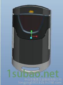 **多款防盗器主机、遥控器外壳，塑胶产品开模定制、锌合金加工、灯饰防水出线螺丝、压铸开模定制。图7