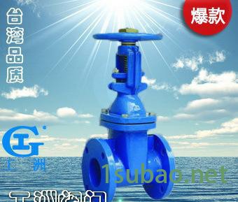 上海冠龙阀门 dn100闸阀 气动闸板阀 爆阀图2