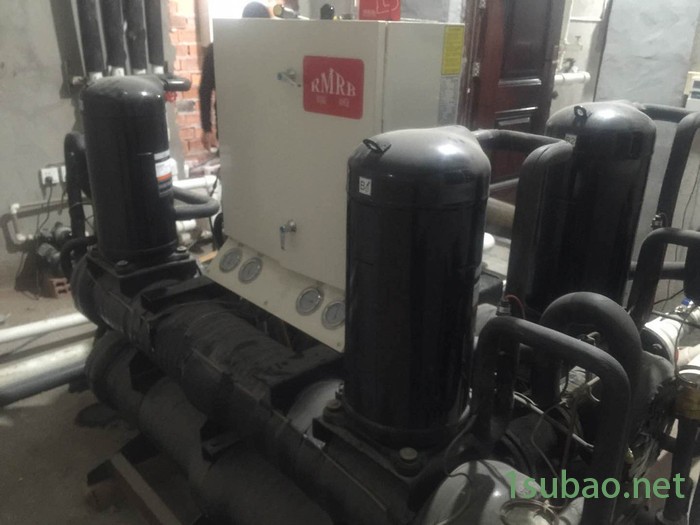 瑞姆热泵RMRB-25SKT瑞姆水地源冷水热泵空调机组水冷冷水机组冷藏冷冻保鲜冷库主机车间恒温冷水机组图2