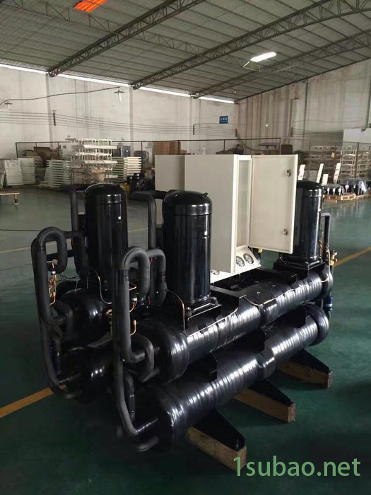 瑞姆热泵RMRB-25SKT瑞姆水地源冷水热泵空调机组水冷冷水机组冷藏冷冻保鲜冷库主机车间恒温冷水机组图5