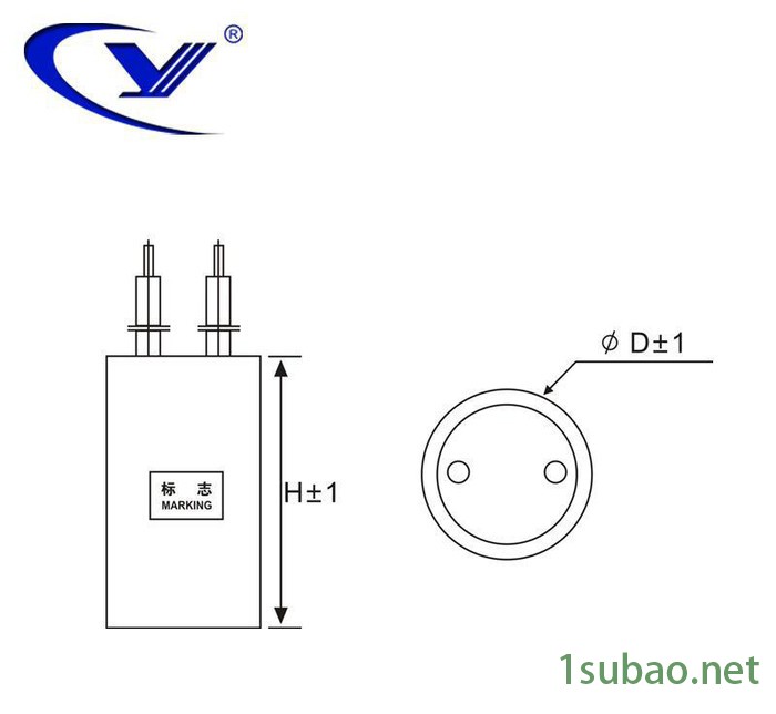 纯源【厂家批发】冷水机电容器定制 CBB60 18uF 450VAC图3