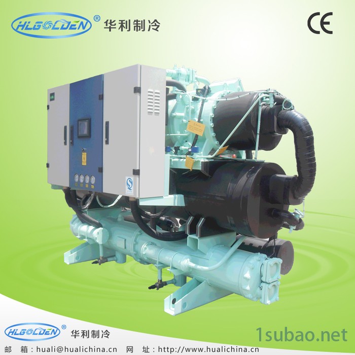 厂家**低温冷水机、工业式冷水机、热回收水冷螺杆式低温冷水机组HLWD-250SHR图3