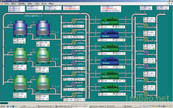 冷水机变频节能改造 泵站节能控制系统 风压机节能系统图4
