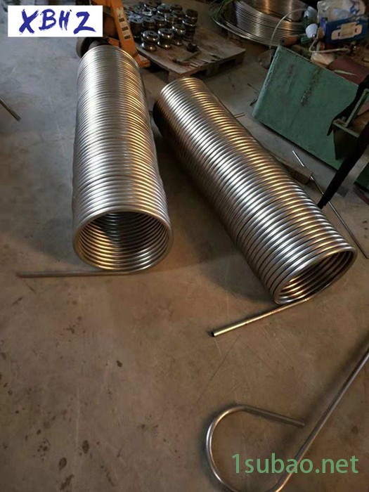 厂家定做太阳能不锈钢盘管换热器不锈钢自酿啤酒麦芽冷却盘管激光冷水机盘管不锈钢套盘管工业冷水机盘管不锈钢锅炉盘管不锈钢盘管图8
