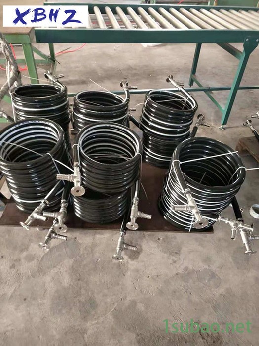 厂家定做太阳能不锈钢盘管换热器不锈钢自酿啤酒麦芽冷却盘管激光冷水机盘管不锈钢套盘管工业冷水机盘管不锈钢锅炉盘管不锈钢盘管图2