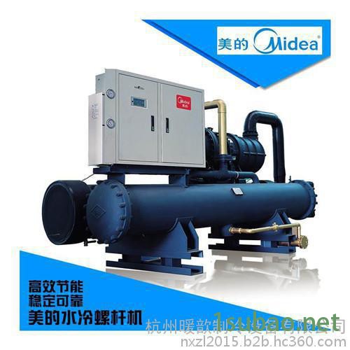 绍兴美的风冷模块 |诸暨螺杆式冷水机 嵊州工业冷水机销售安装|新昌美的商用空调批发 浙江工业冷水机图6