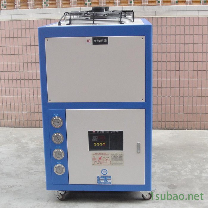 供应大和田牌10HP风冷式冷水机 小型箱式冷水机  气冷式冷水机图5