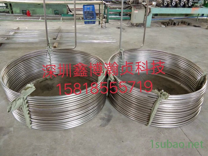 厂家供应不锈钢盘管自酿啤酒冷却盘管激光冷水机盘管蒸发器盘管冷懝器盘管自动化设备盘管太阳能盘管锅炉不锈钢盘管热交换盘管图4