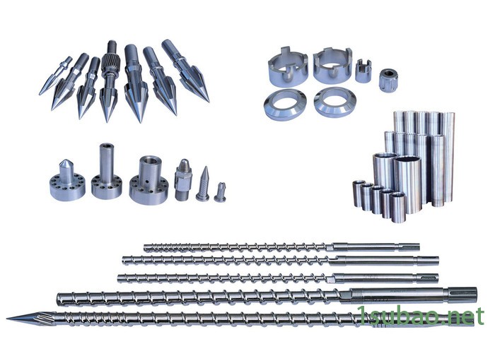 塑料色粉粘搅拌机怎么清理_挤出机螺杆_65熔喷布机单螺杆图6