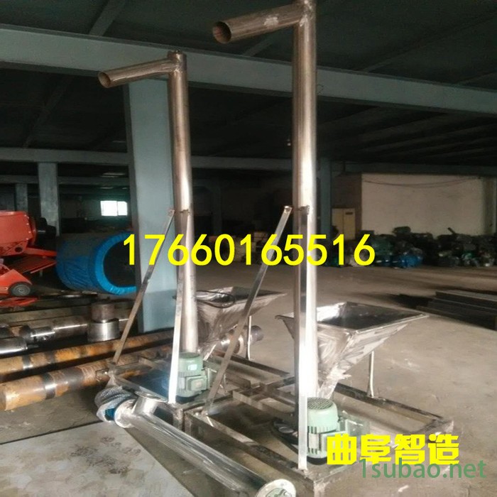 家用小型提升机价格 搅拌站成套螺旋输送机 塑料螺旋输送机螺旋转弯皮带输送机图6