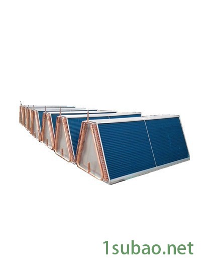 供应格星GX-25HP热泵空调机组V型冷凝器，组合式空调机组翅片冷凝器，风冷冷水机组冷凝器图6