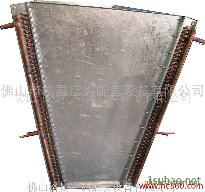 供应格星GX-25HP热泵空调机组V型冷凝器，组合式空调机组翅片冷凝器，风冷冷水机组冷凝器图3