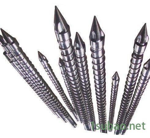 塑料色粉粘搅拌机怎么清理_注塑机螺杆材质_65熔喷布机单螺杆图3