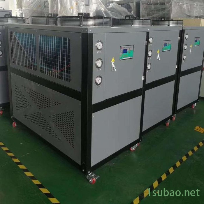 宜昌水冷机 供应50HP水冷式冰水机 博盛冰水机组批发 螺杆冷水机图3