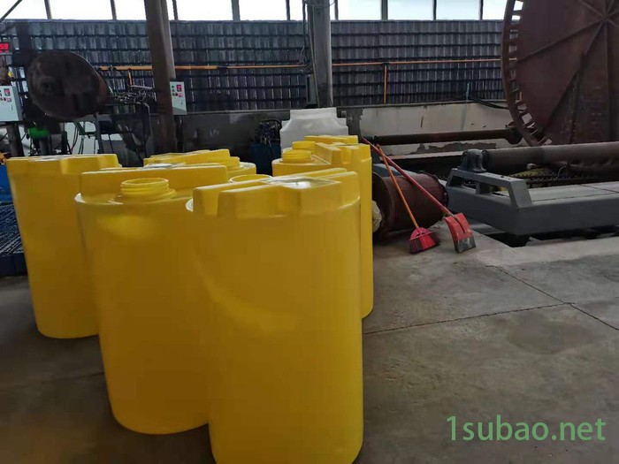 重庆塑料搅拌罐厂家 朗盛500L水处理PE加药箱图2
