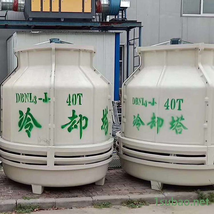 玻璃钢圆形冷却塔  冷水机 圆形逆流式冷却塔 玻璃钢冷却塔 玻璃钢材质冷却塔 方形凉水塔图5