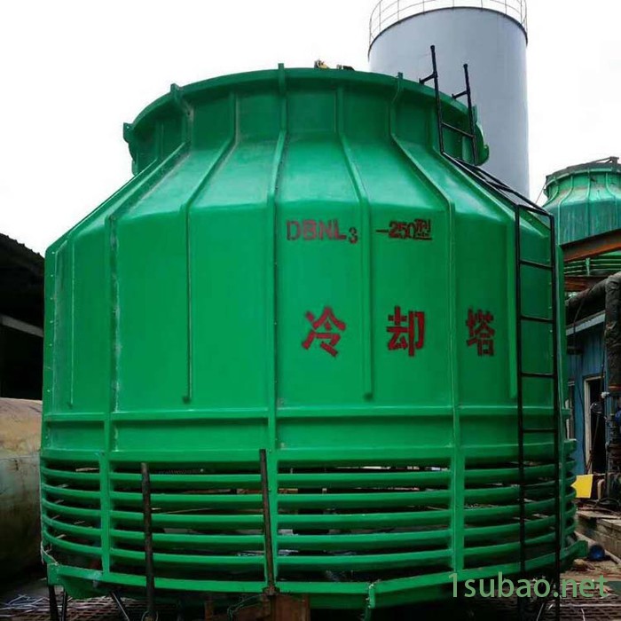 玻璃钢圆形冷却塔  冷水机 圆形逆流式冷却塔 玻璃钢冷却塔 玻璃钢材质冷却塔 方形凉水塔图4