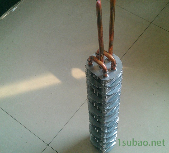 供应两器设备15HP冷水机蒸发器铜管件图3