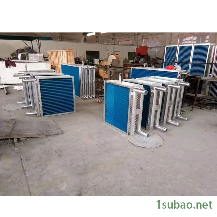 **铜管铝翅片表冷器  不锈钢表冷器  冷水机组表冷器 换热器   使用效果好图4