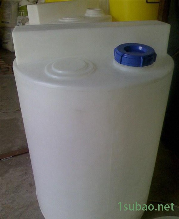 300L塑料搅拌桶 圆形进口PE加药箱 300L搅拌加药箱 计量加药箱图3