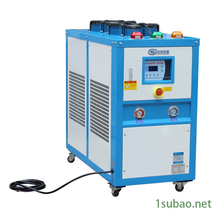 金石宏盛5HP匹工业风冷式冷水机殻管式冻水机挤塑注塑塑胶模具吹瓶冷水机**图4