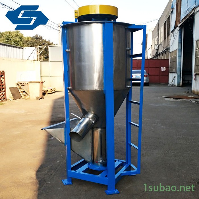 SRY-索睿亚 SRY-500  304不锈钢立式加热搅拌机 塑料颗粒螺带立式拌料机 小型立式混合机粉体立式搅拌机图5