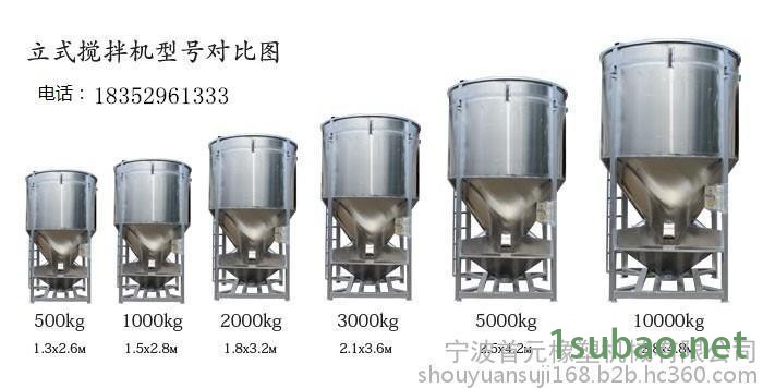 SHOUYUAN/首元500KG-10T 塑料拌料机 大型立式拌缸 立式搅拌机 塑机辅机图8