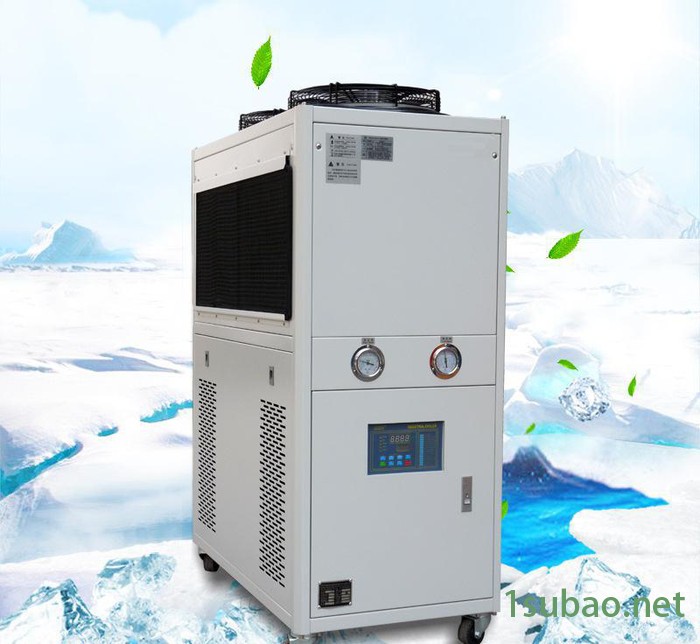 低温冷水机 28kw小型密封式工业低温冷水机 冷冻机直销图3