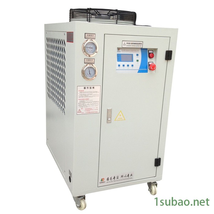 杭瑞制冷HRS-140F(5HP)注塑专用冷水机组 高校制冷  节能环保 风冷式冷水机图1