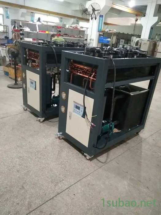 涡旋式冷冻冷水机 坤盛鸿KSH-5P箱式风冷冷水机  超声波冷却冷水机图2