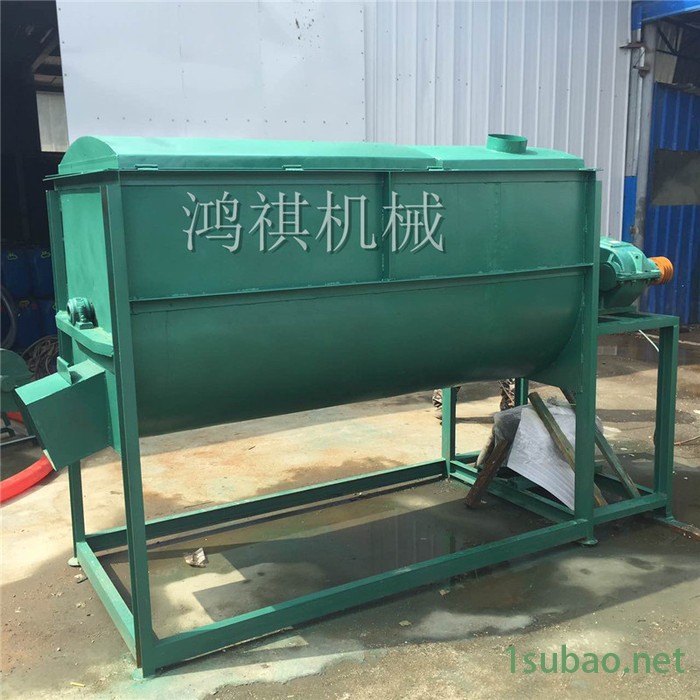 鸿祺塑料干粉搅拌机 饲料混料机 大型卧式混料拌料机图7