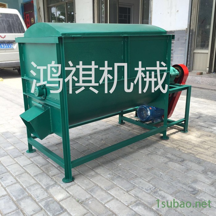 鸿祺塑料干粉搅拌机 饲料混料机 大型卧式混料拌料机图4