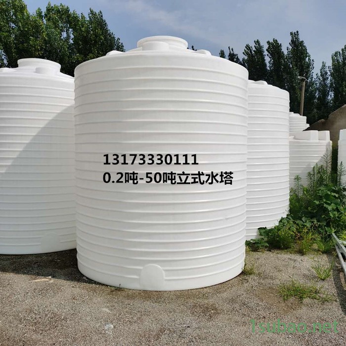 嘉诺10吨塑料桶10立方化工储罐10T加厚耐腐蚀搅拌罐10000升外加剂桶减水剂桶立式水塔全新料塑料桶图5